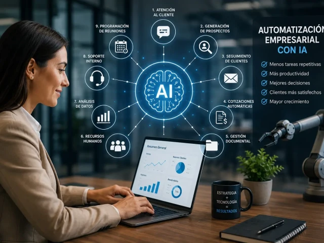 Automatización empresarial con Inteligencia Artificial: 10 procesos que toda empresa debería optimizar